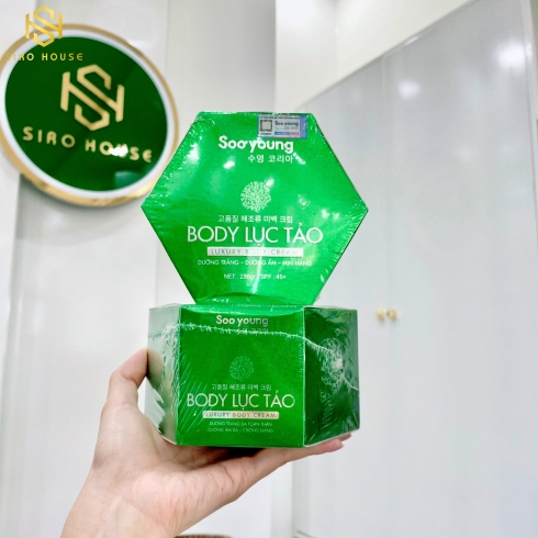 Kem body lục tảo SOO YOUNG Luxury Body Cream 250g