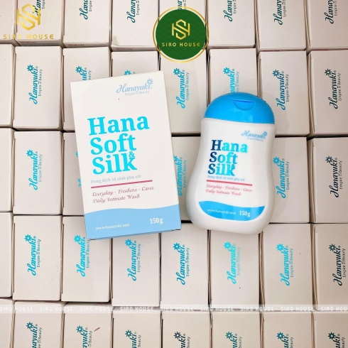 Dung dịch vệ sinh phụ nữ Hana Soft Silk 