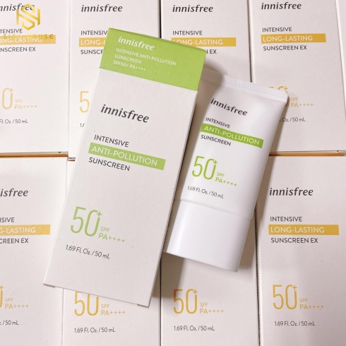 KEM CHỐNG NẮNG - INNISFREE ANTI POLLUTION 50ml ( MẪU MỚI 2022 )