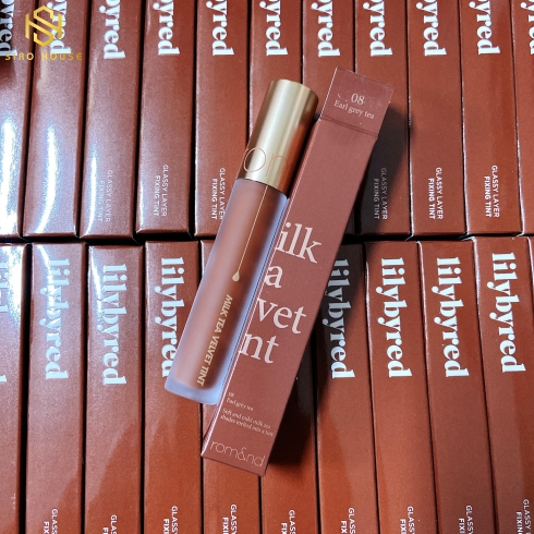 Son kem lì ROMAND Milk Tea Velvet Tint #08 Earl Grey Tea