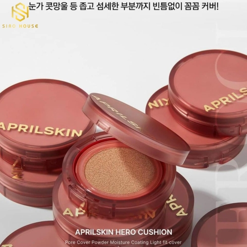 Phấn nước Aprilskin Hero Cushion SPF50+ PA++++ 