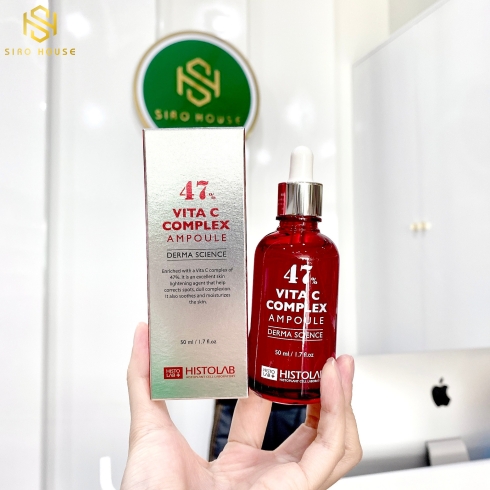 Tinh chất HISTOLAB 47% Vita C Complex Ampoule Derma VITA C Science 50mL