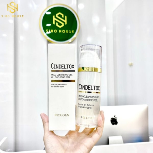 GEL RỬA MẶT TRẮNG DA CINDELTOX MILD CLEANSING GEL