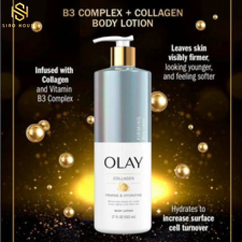 Dưỡng Thể OLAY_COLLAGEN_B3 FIRMING HYDRATING BODY LOTION