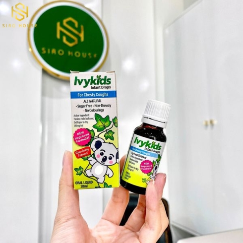 Tinh chất trị ho IVYKIDS Infant Drops For Chesty Coughs 20mL