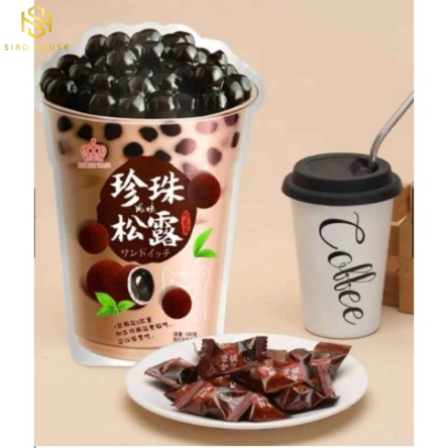 Kẹo trà sữa trân châu 120g