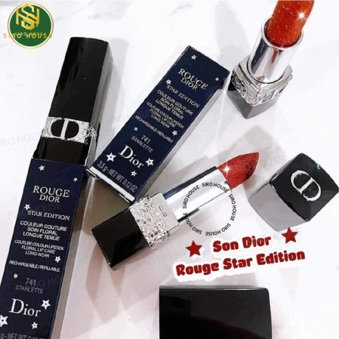 Son Dior Rouge Star Edition Lipstick - Limited Edition 741 Metallic Starlette 