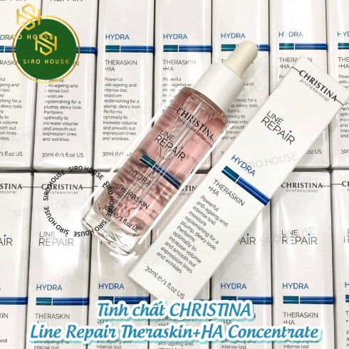 Tinh chất cấp nước CHRISTINA Line Repair Hydra Theraskin + HA 30mL 