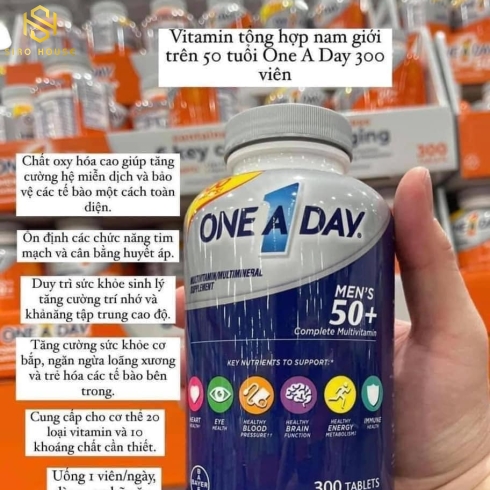  Viên uống bổ sung vitamin tổng hợp ONE A DAY #Men