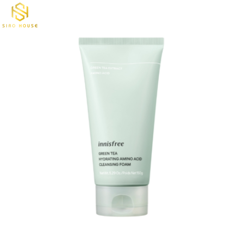 Sữa Rửa Mặt Chiết Xuất Trà Xanh INNISFREE Green Tea Foam Cleanser 150g