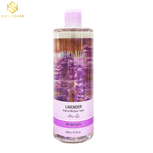 Nước Cân Bằng Da Derladie Lavender Natural Moisture Toner 500mL
