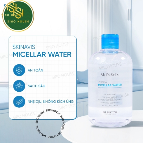 Tẩy trang Skinavis Micellar Water