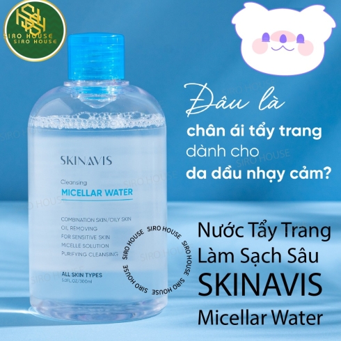 Tẩy trang Skinavis Micellar Water