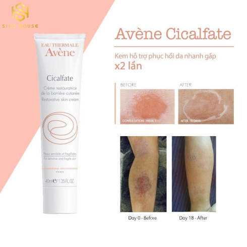 Kem Dưỡng Phục Hồi Da Avene Cicalfate+ Repairing Protective Cream