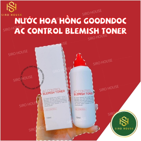 Nước hoa hồng GOODNDOC Ac Control Blemish Toner