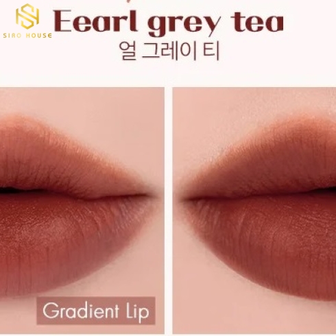 Son kem lì ROMAND Milk Tea Velvet Tint #08 Earl Grey Tea