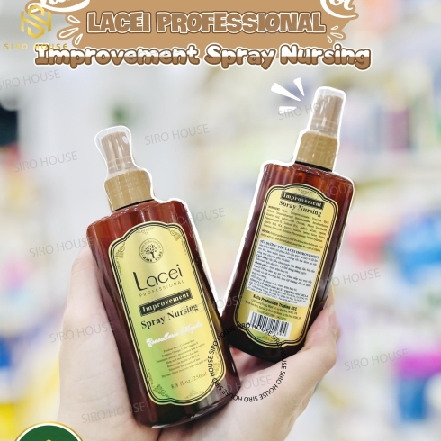 Xịt Dưỡng LACEI IMPROVEMENT SPRAY NURSING Dành Cho Tóc Khô Xơ 250ML