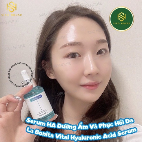 Serum HA Dưỡng Ẩm Và Phục Hồi Da La BONITA Vital Hyaluronic Acid Serum 50ml