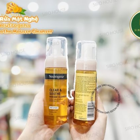 Sữa Rửa Mặt Tinh Chất Nghê NEUTROGENA Clear Soothe Mouse Clearning 150ML