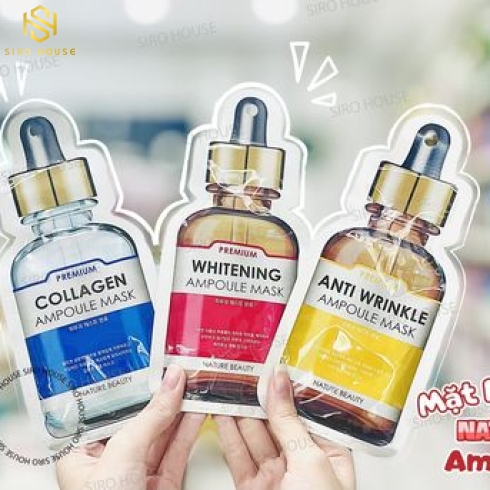 Mặt Nạ Tinh Chất Tế Bào Gốc NATURE Beauty Ampoule Mask