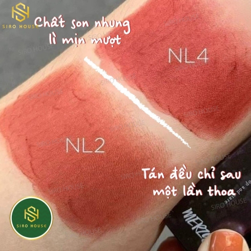 Son Thỏi MERZY Noir In The Lipstick 3.3g