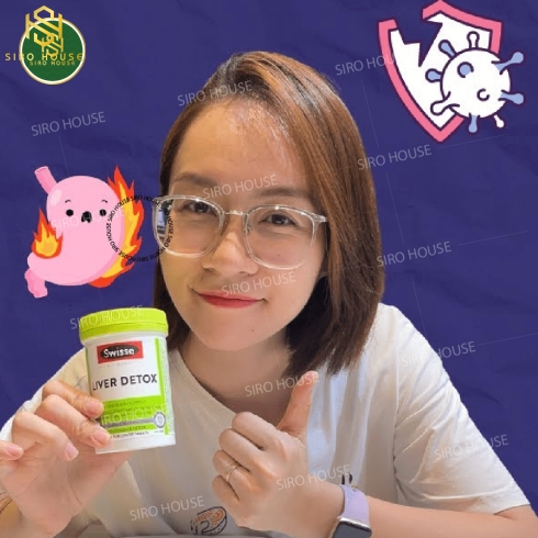 Viên Uống Thải Độc Gan SWISSE Liver Detox Úc 120 Viên