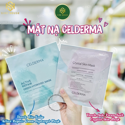 Mặt Nạ thạch Dưỡng Ẩm Chuyên Sâu CELDERMA Crystal Skin Mask