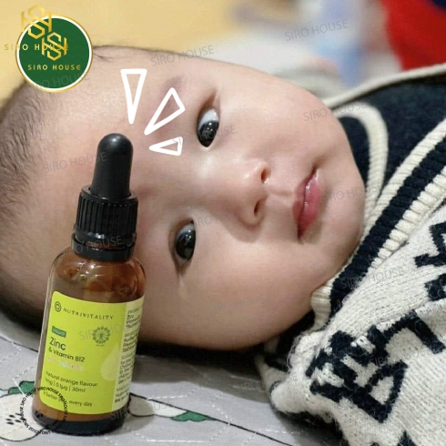 Kẽm Giọt Hữu Cơ ZINC Và Vitamin B12 Nutrivitality UK 30ml