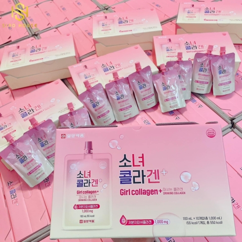 Collagen nước GIRL COLLAGEN ( Hộp hồng 10 gói)