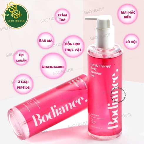 	Gel massage vùng kín BODIANCE Lovely Therapy Body Massage Gel 300mL