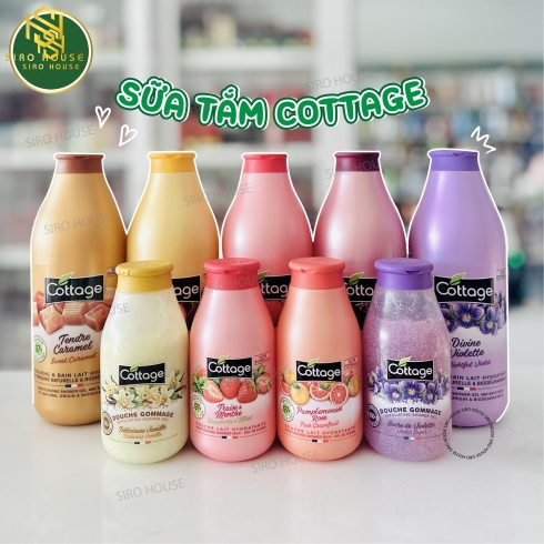 Sữa Tắm COTTAGE Shower Gel And Bath Milk 750ml.