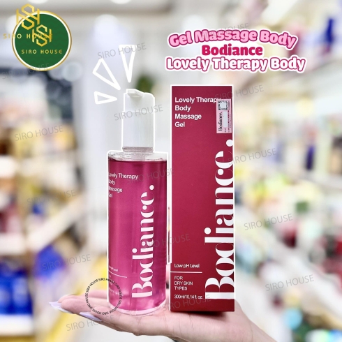 	Gel massage vùng kín BODIANCE Lovely Therapy Body Massage Gel 300mL