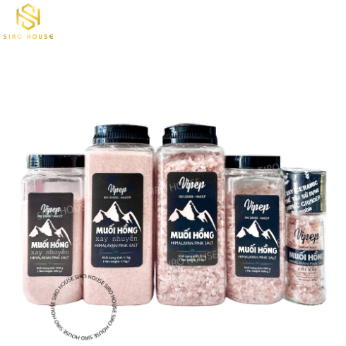 Muối Hồng HIMALAYA Nguyên Hạt 100% VIPEP