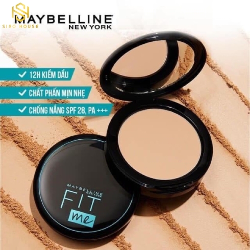 Phấn Nền Maybelline #109 6g Fit Me Matte Poreless Compact Powder SPF28 P