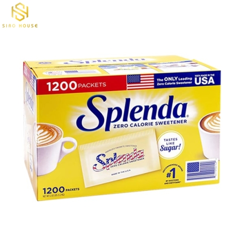  ĐƯỜNG ĂN KIÊNG SPLENDA DÀNH CHO NGƯỜI ĂN TIỂU ĐƯỜNG VÀ ĂN KIÊNG SPLENDA ZERO CALORIE SWEETENER 1200