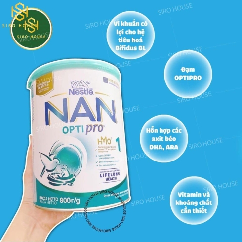 Sữa Nan OPTIPRO 800g