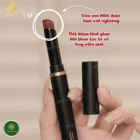 Son MAC Powder Kiss Velvet Blur Slim 876 Nice Spice