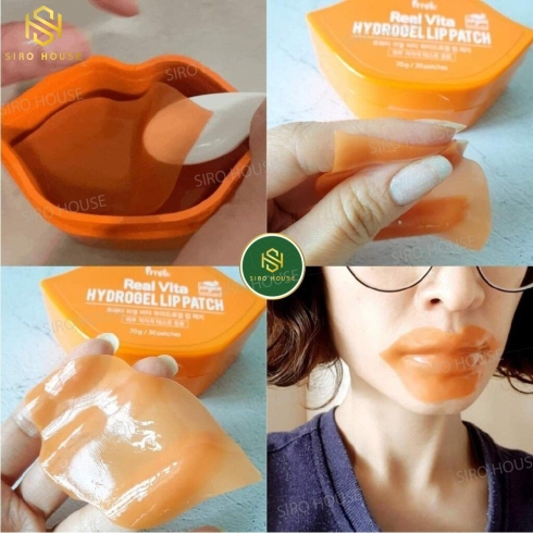 Mặt nạ dưỡng môi Prreti Real Vita HYDROGEL Lip Patch ( 30 MIẾNG)