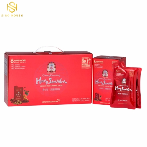 Nước hồng sâm CHEONG KWAN JANG Hong Sam Won 30gói x 50mL