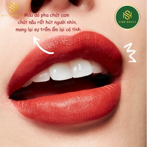 Son sáp MAC #602 Chili - Đỏ cam đất