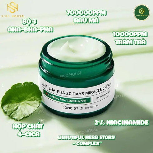 Kem dưỡng da SOME BY MI AHA BHA PHA (60g)