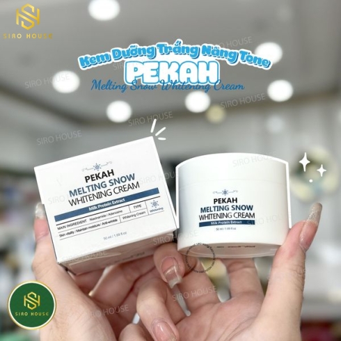 Kem dưỡng PEKAH nâng tông Melting Snow (50ml)