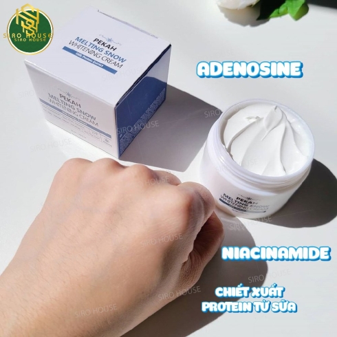 Kem dưỡng PEKAH nâng tông Melting Snow (50ml)