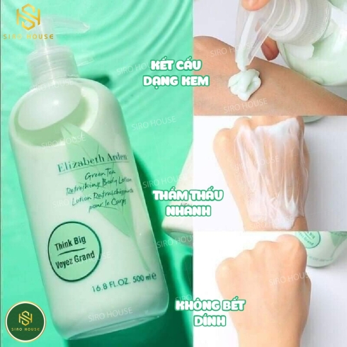 Dưỡng thể trà xanh ELIZABETH Arden Green Tea Refreshing (500ml)