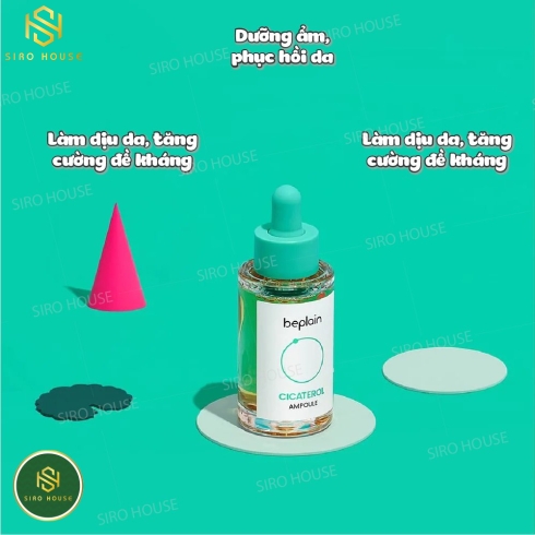 Tinh chất rau á Phục Hồi Da BEPLAIN Cicaterol Ampoule (30ML)