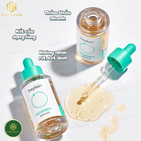 Tinh chất rau á Phục Hồi Da BEPLAIN Cicaterol Ampoule (30ML)