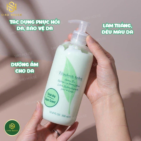 Dưỡng thể trà xanh ELIZABETH Arden Green Tea Refreshing (500ml)