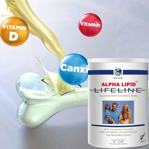 Sữa non ALPHA LIPID LIFELINE NEW ZEALAND (450g)