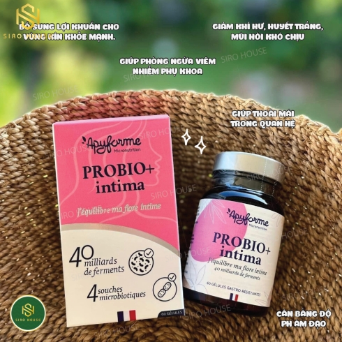 Viên Uống Men Vi Sinh Probio+ Intima APYFORME (200 Viên)