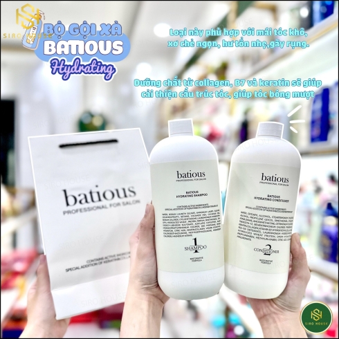 Bộ dầu gội xả BATIOUS Professional For Salon